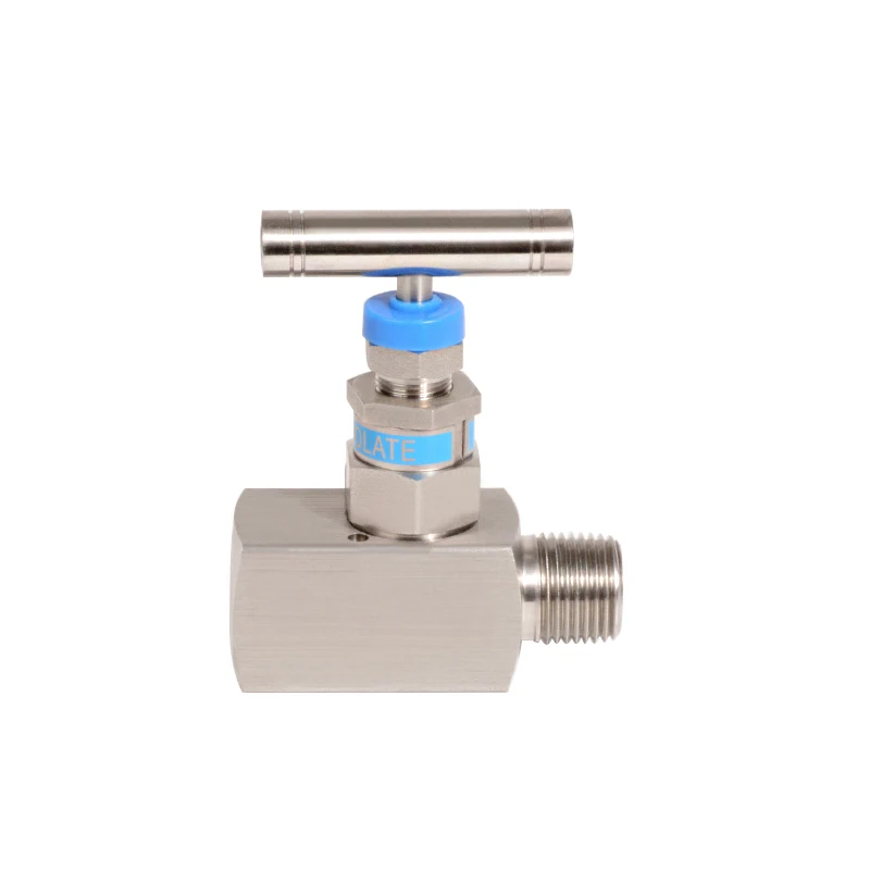 1/2 NPT Forged Male To Female Thread Air Stainless Steel Instrument Needle Valve 6000PSI