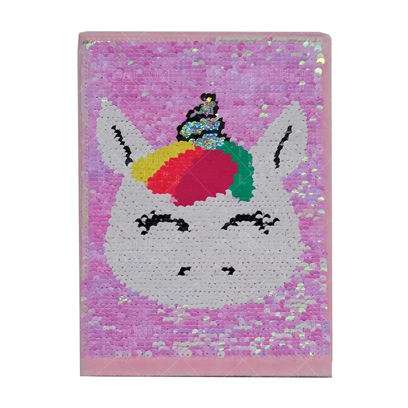 Journal Sequin Notebooks Reversible Glitter Journals School Diary Notebook Color Changing Notebook for Girls Gift