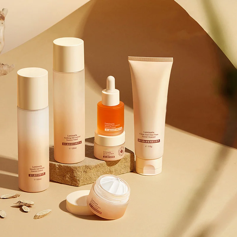 Factory wholesale OEM Shurun Oil Control Skincare Product Set for Acne and Yellow Removal