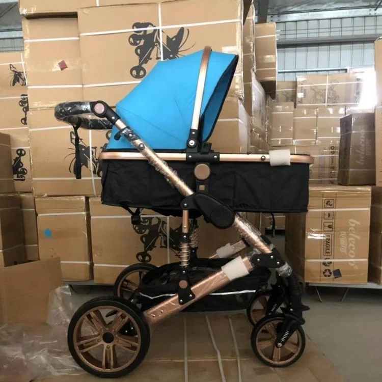 
factory hot sale twin baby prams / double seats baby stroller / 600D Oxford fabric baby carriage with cheap price 