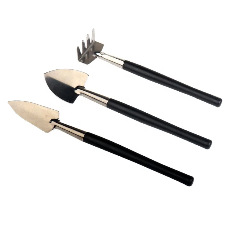 Succulent Plants Mini Garden Tools Set Stainless Steel Trowel Shovel Garden Hand Tools For Plant Care Supplies