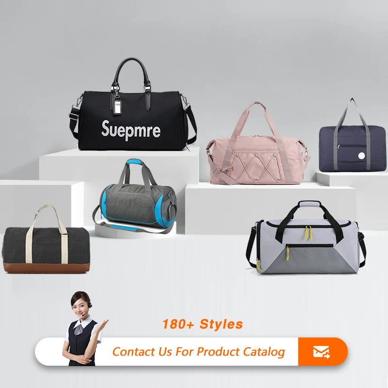 Manufacturers Custom Sustainable Eco Friendly RPET Recycled Material Large Air Flight Approved Carry On Cabin Travel Duffle Bag