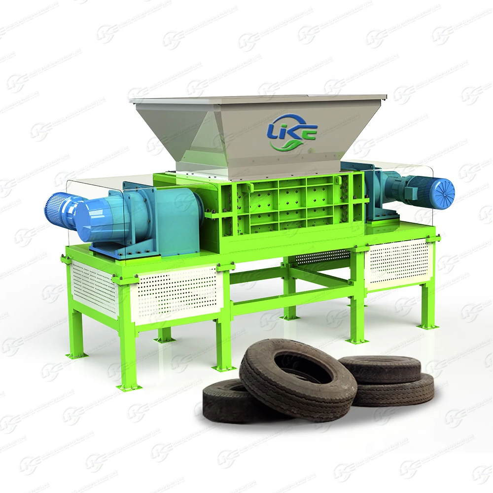 Full automatic rubber powder production machine