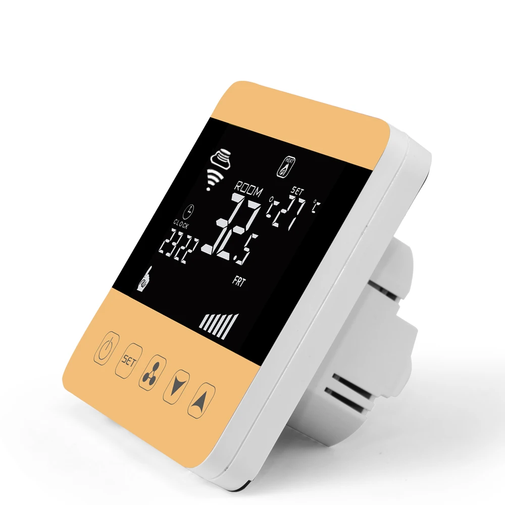 24V Tuya Wifi  Heat Cool LCD Programmable AC Smart Home Thermostat For Air Conditioner
