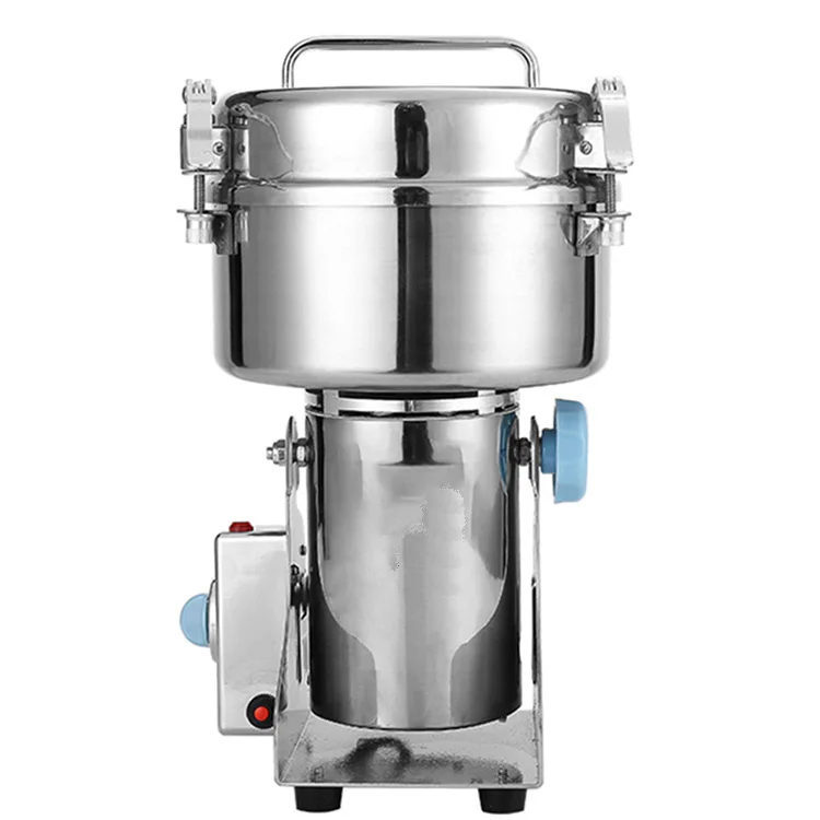 2000g masala rice soybean nuts cocoa espresso sugar spices mixing machine manual wet grain pulverizer spice grinder