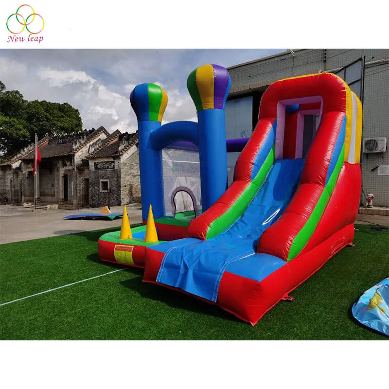 commercial bounce inflatable castle combo slide pool water jumper for kids