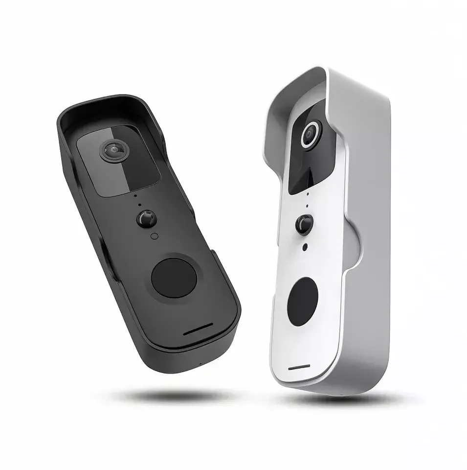 Длительное время работы от аккумулятора Tuya беспроводной домофон Кольцо Дверной звонок скрытого камеры Водонепроницаемый 1080P Wi-Fi видео-дверной камера с перезвон