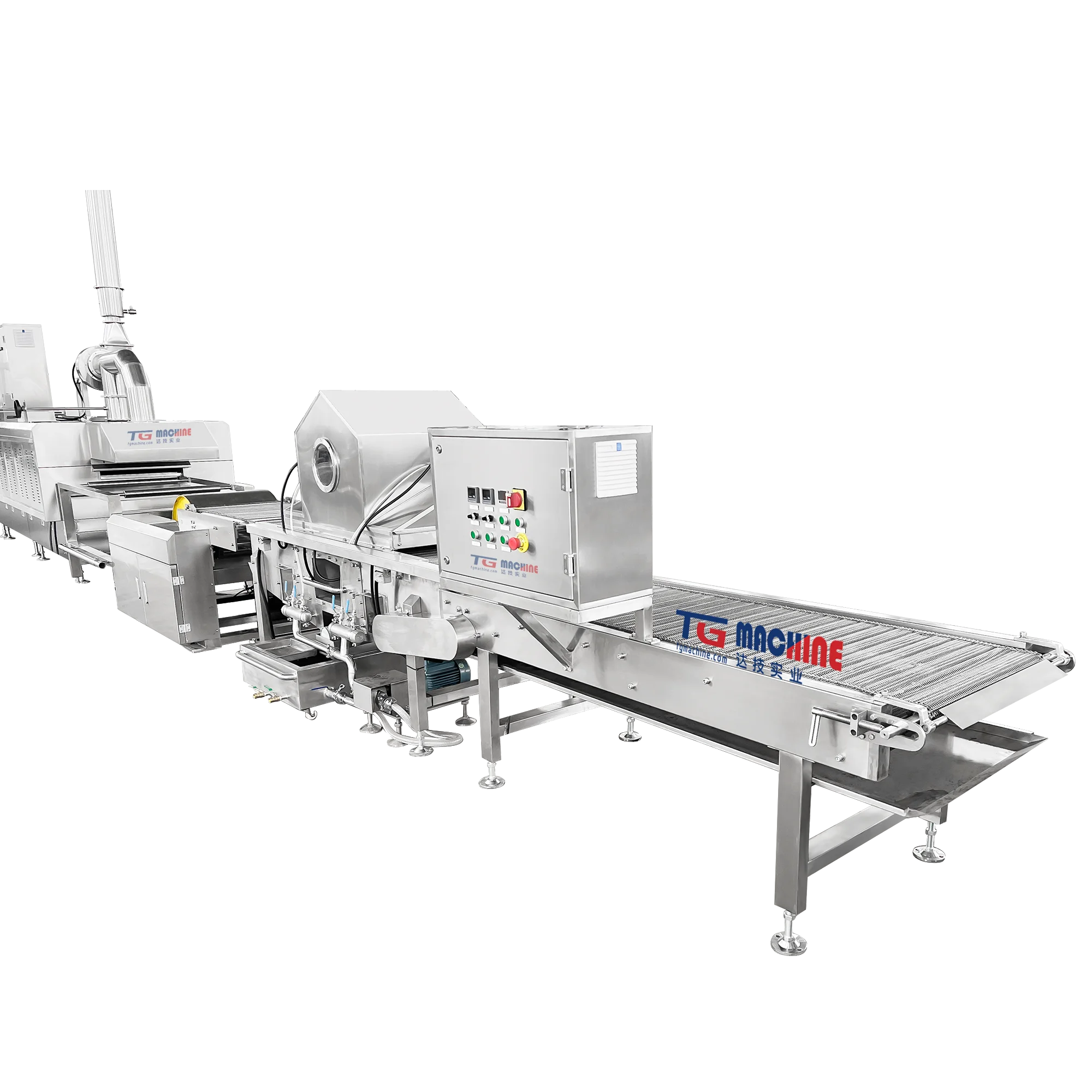 Full equipment cookie making machine automatic biscuit line france macaron biscuit make machine with oven