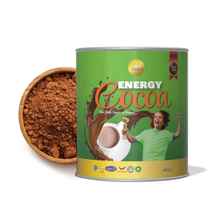 HALAL 3-in-1 Hot Chocolate Powder Drink Malted Cocoa Instant Cocoa Drinks Trans Fat Free Cacao Drinks