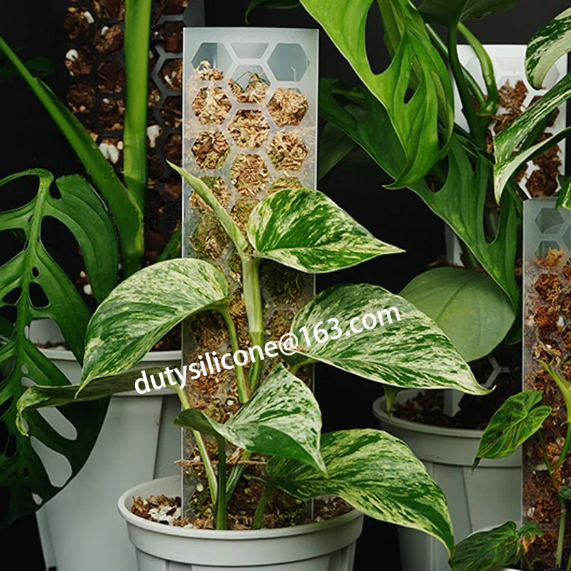 DIY Modular Plastic moss Pole stick for Monstera Plant Poles Climbing Plants Support Indoor Plants Sphagnum Moss Pole set