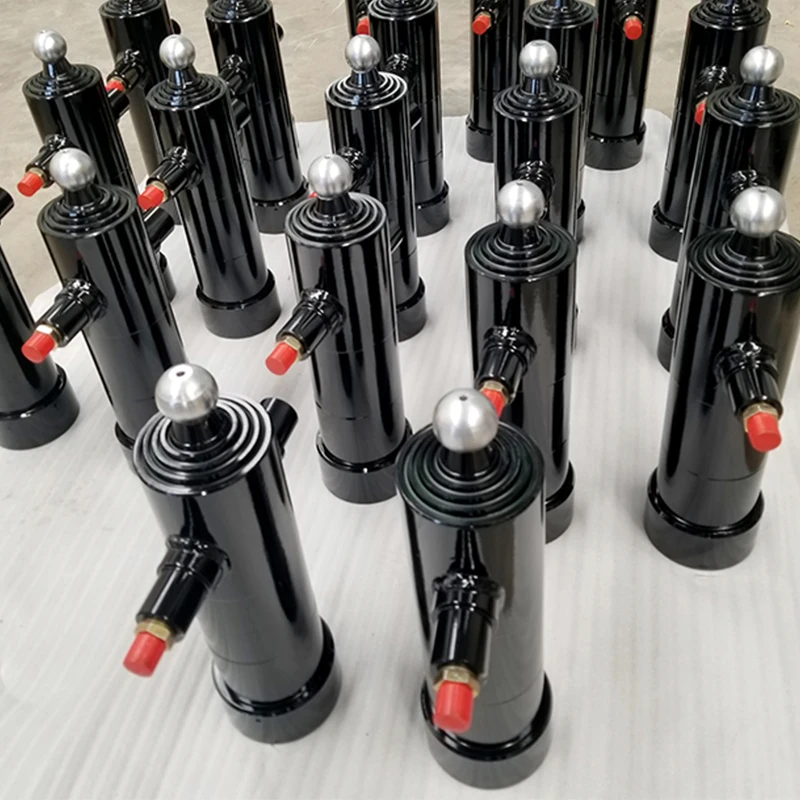 Quality Manufacturing 4 Stage Dump Trailer Hydraulic Cylinder