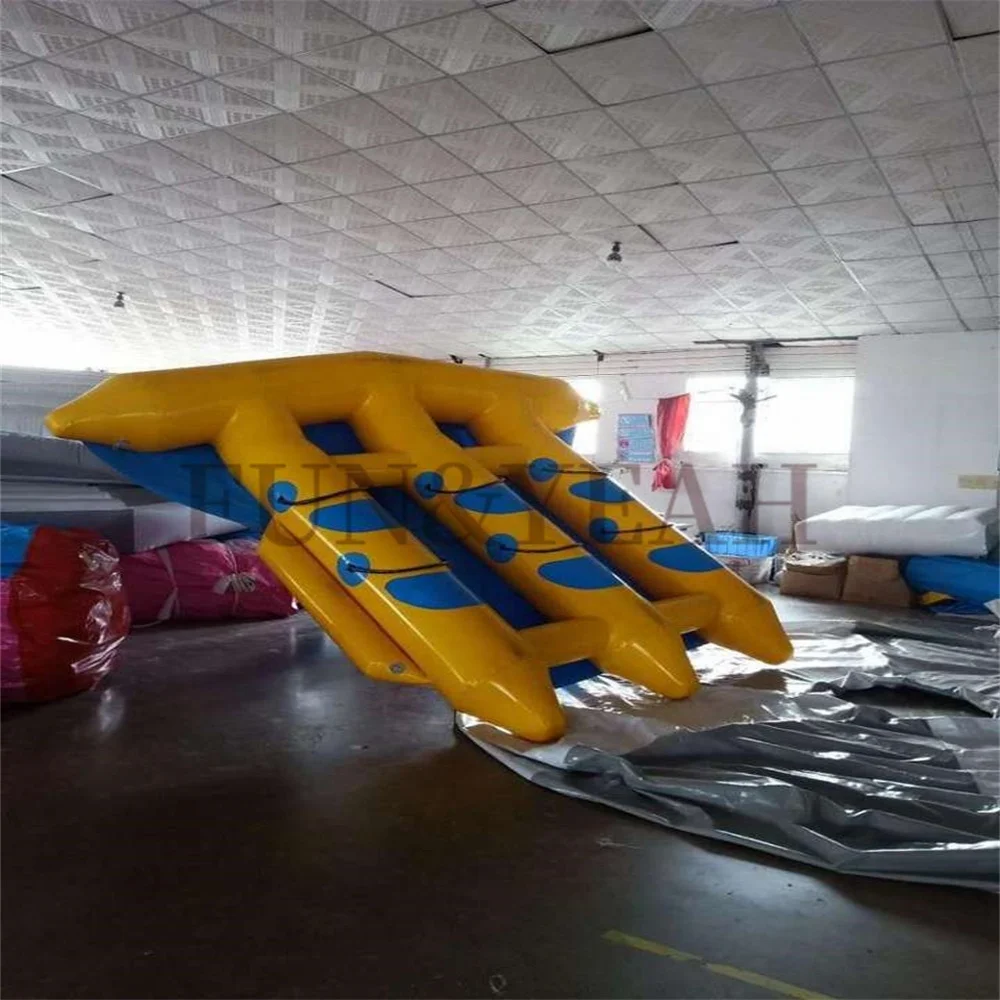 Inflatables float fly fish water sports boat inflatable float tube fishing flying boat pontoon