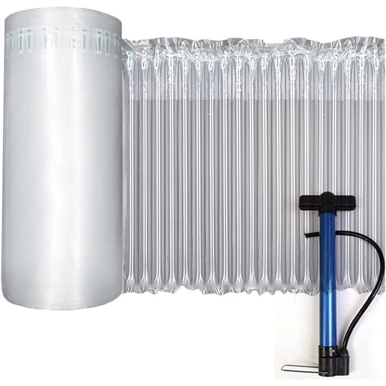 Air Cushioning  Roll Inflatable Air Column Wrap Air Column Roll for  Packing and Shipping