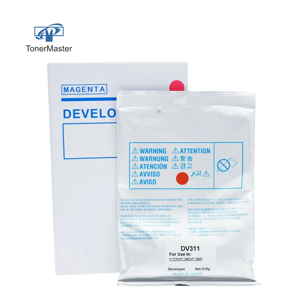 Original Quality Bizhub DV 311 Developer For Konica Minolta C220 280 360