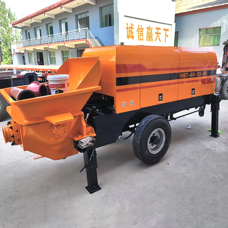 China Mini Auto Used Rentals Stationary Hydraulic Concrete Pump For Sale In Uae