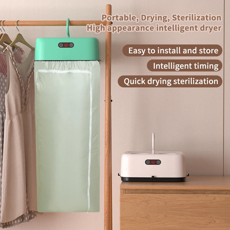 Mini Portable Dryer Machine Portable Clothes Dryer Quick Compact Dryer Machine for Apartments and Travelling