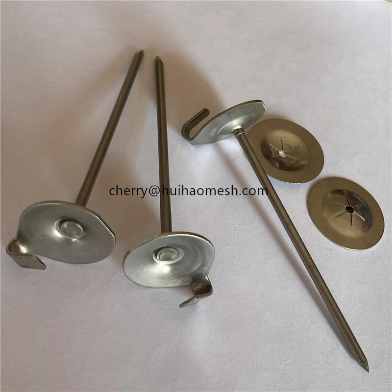 12Gauge Stainless Steel Lacing Anchors Used For The Fabrication Of Removable Insulation Blankets