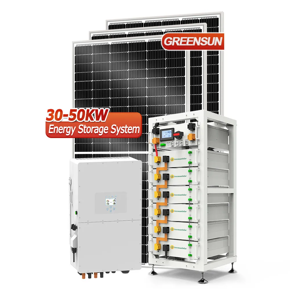 Greensun commercial solar power generators system 30kva 50kva 100kva for hotels