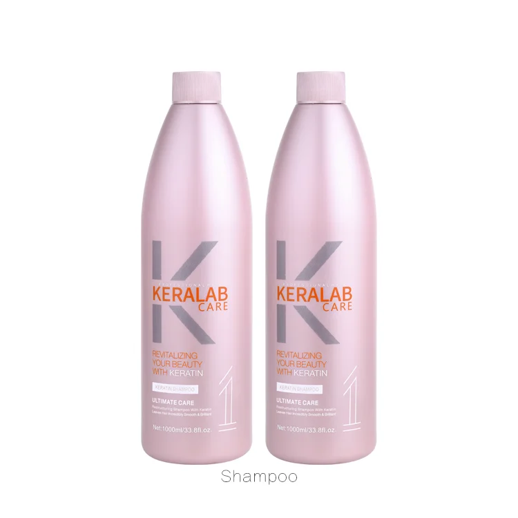 KALISPRO 1000ml Private Label Natural Organic Luxury Keratin Care Shampoo Conditioner For Hair