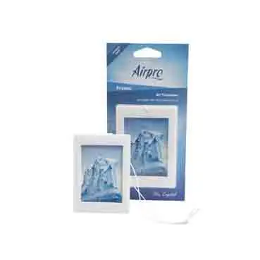 Airpro Brand Frame With Blue Crystal Scent Hanging Paper Air Freshener
