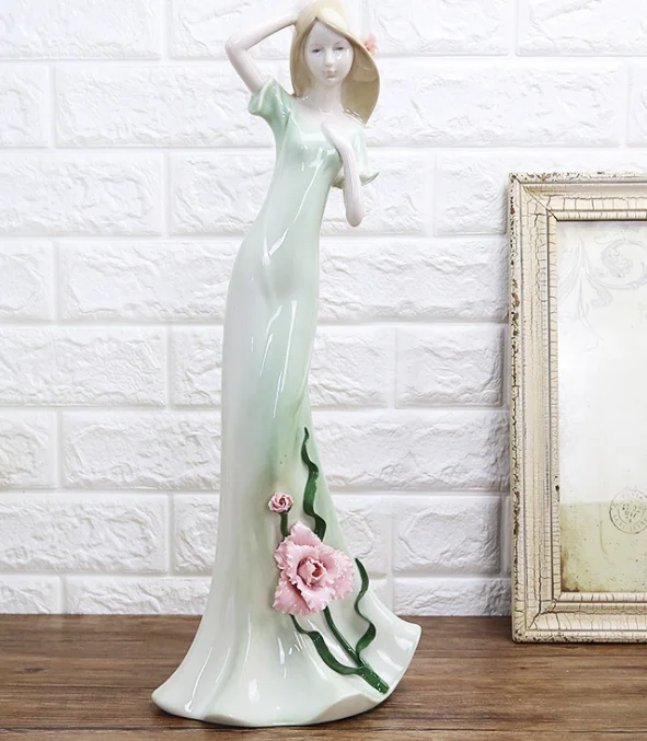 Elegant Cerampinkrincess Pvc Human Figurine Fat Mugsn Figurine Home Decoration Porcelain Porceldrinking Mugsomotion Folk Art