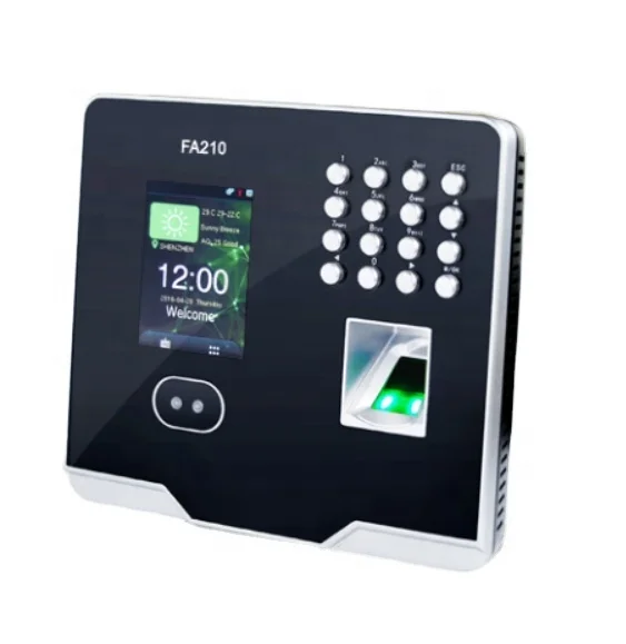 Built in High Definition Infrared CameraFace Recognition Time Attendance and Access Control System with TCP/IP/WIFI