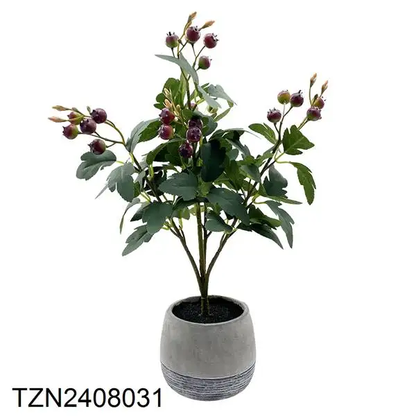 Tizen New Product Fake Fruit Tree Artificial Decor Table Christmas Trees for Indoor Home Decoration