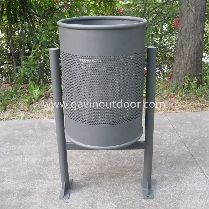 Metal garbage bin stand outdoor garbage bin steel garbage bin