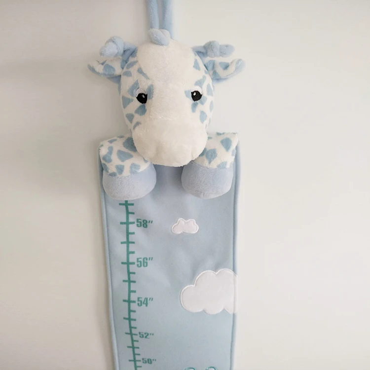 baby height measure ruler stuffed plush toy infant growth ruler height chart