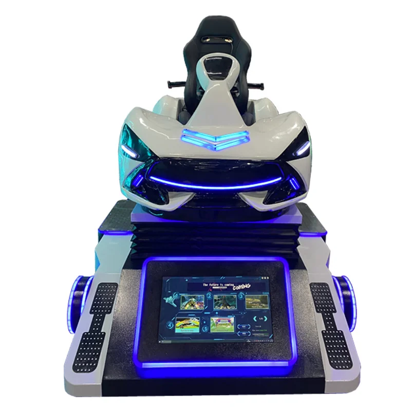 Vr гоночный симулятор динамичный вождения развлекательный парк тематический 9D гоночная игровая консоль