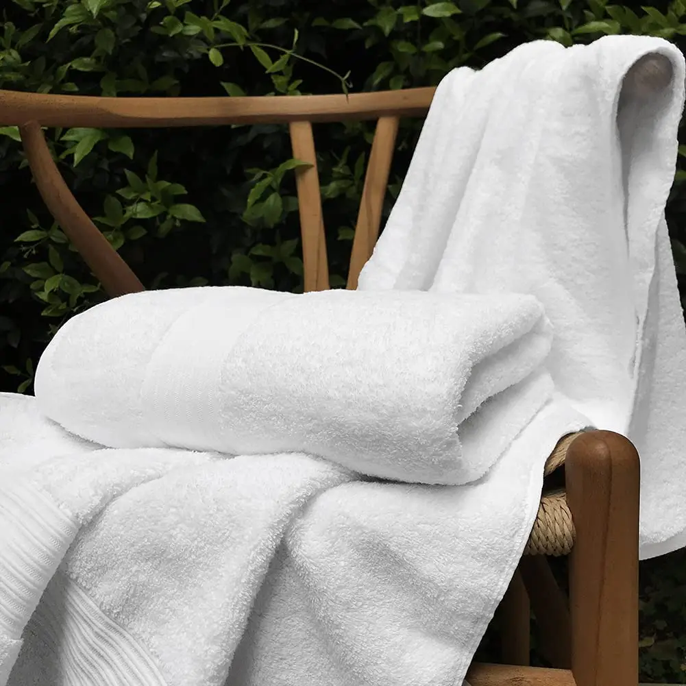 Easy Customize Hot Sale Luxury 5 Star White Softness Home Textile hotel platinum satin luxury 100% cotton towel