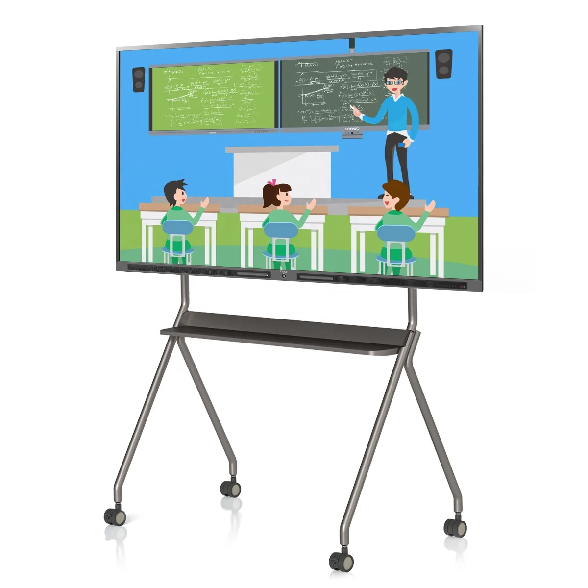 STBoard 65 '75' 86 '98' 100 'мультисенсорный интерактивный ИК Emr ЖК-телевизор большой размер плоская панель смарт-плата сенсорный экран