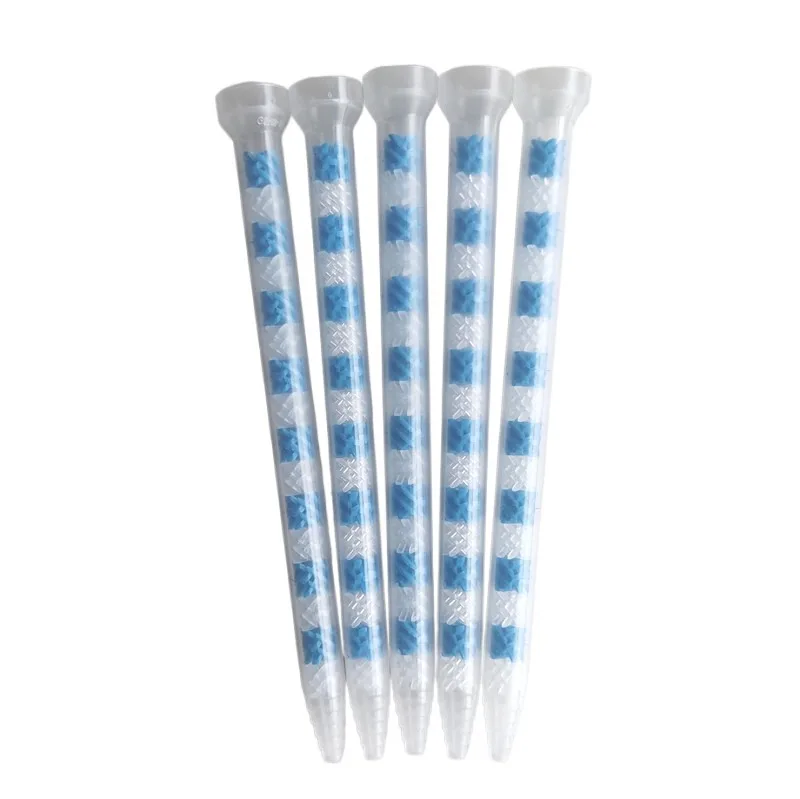 Dispensing Nozzle AB glue adhesive mixer Disposable Mixing Tube GSM Static Mixer