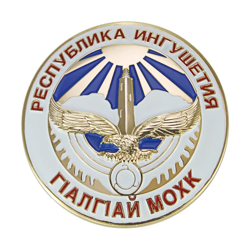 Factory direct metal enamel star badge custom lapel pin badge