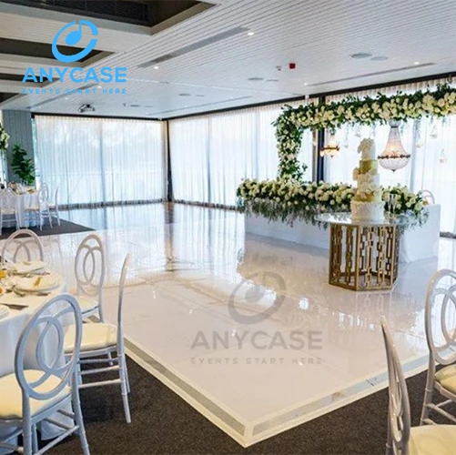 Sticker Vinyl  24ft wedding dance floor vinyl wooden dance floor for sale
