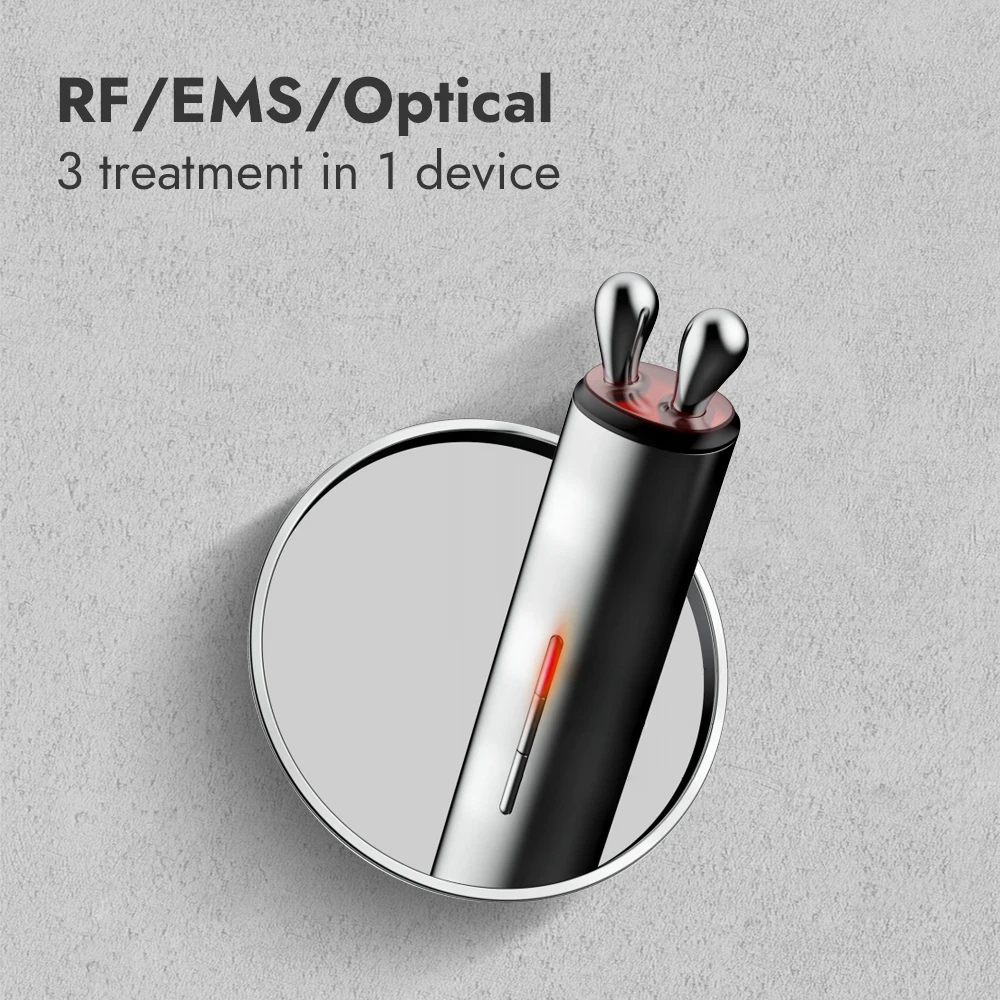 Synogal supplier direct mini RF face lifting wand vibration EMS facial massager BIO eyes beauty device
