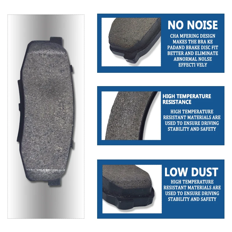 Hot Sell China Factory Ceramic Brake Pads for Kia Optima Soul Sportage for Hyundai D1295 58101-1DE00 Brake Pad Supplier