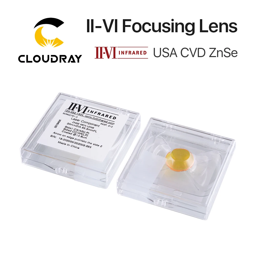  Cloudray CL04 D19.05/20/25 мм CO2 США II-VI лазерный фокус