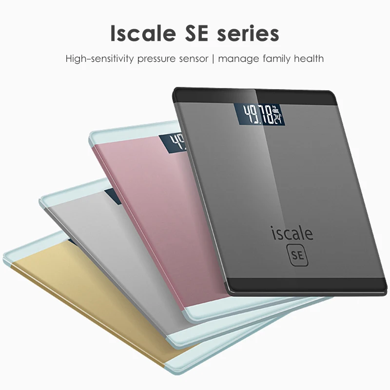 BL-1603 Low Price Tempered Glass Digital Personal Weight 180Kg 396Lb Weighing Household Bathroom Body Scale