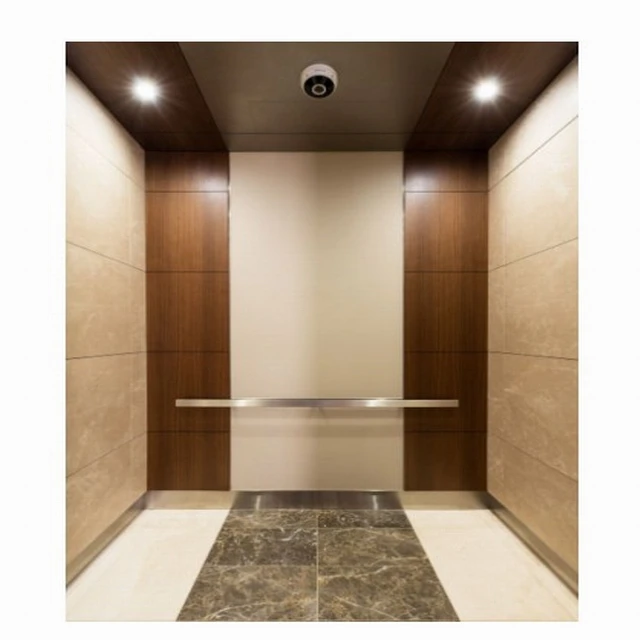 
Modern decorated passenger elevator 