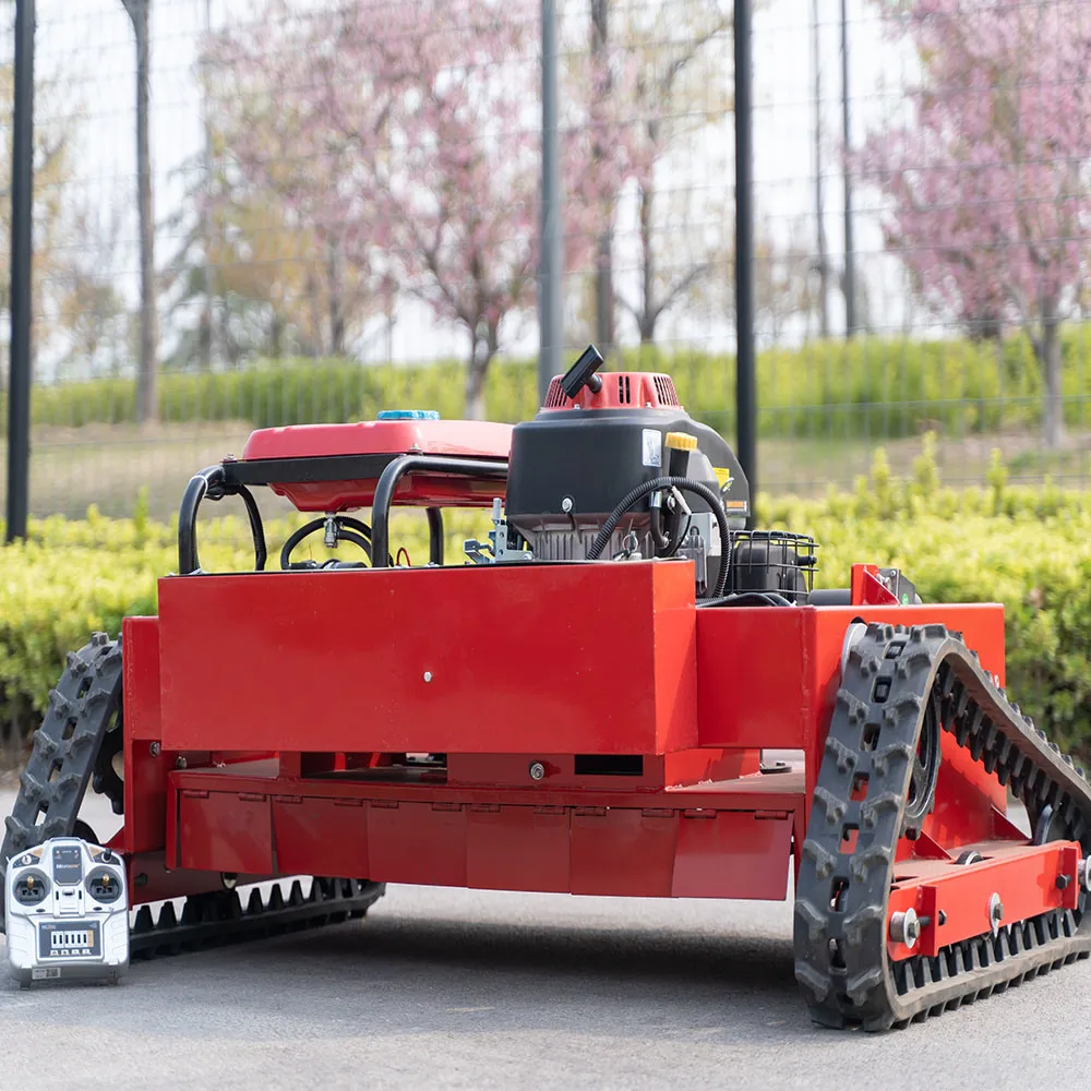2024 new MJYL Remote Control Track Mower - Rotary Flexible Mower - Small Lightweight Lawn Mower