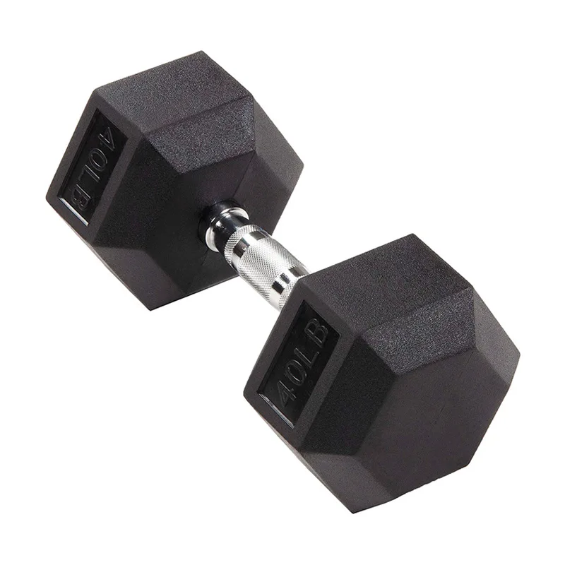 Bilink  Rubber Round Dumbbell Exercise 12.5Kg Holder Home Gym Fitness Arm Non-Slip Dumbbell Set