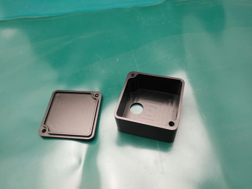 CNC machine service milling aluminum box