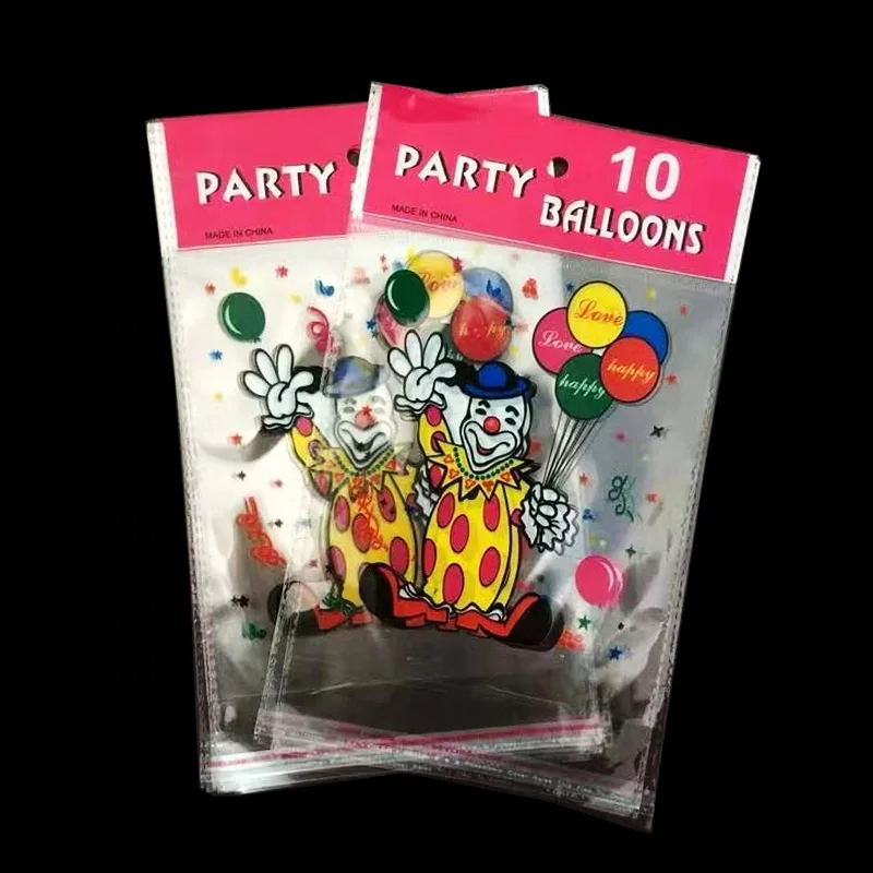 Custom OPP Plastic Head Card Header Bag Small Object Packaging Self Adhesive Bag