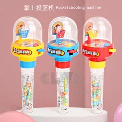 Novelty funny surprise Gift for Kids Slam Dunk Candy Toy mini basketball shooting candy toys mini slam dunk candy toy