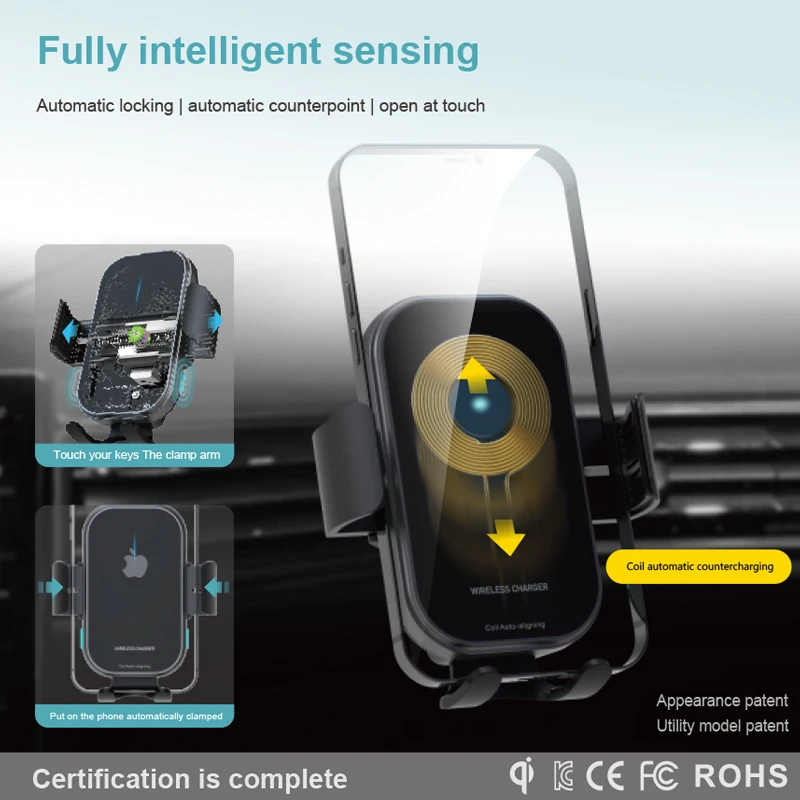 New Product 2023 360 Degree Rotation Adjustable Car Phone Mount Dashboard Windshield Air Vent Phone Holder