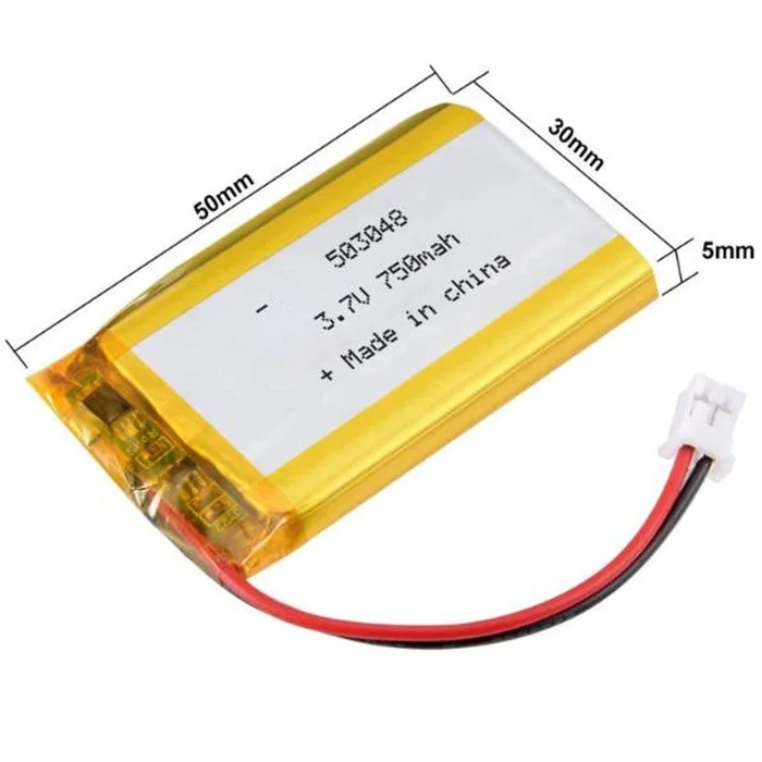 SUN EASE factory manufacturer lithium titanate battery cell 3.7v 053048 750mAh 503048 lipo li-ion 053048 battery