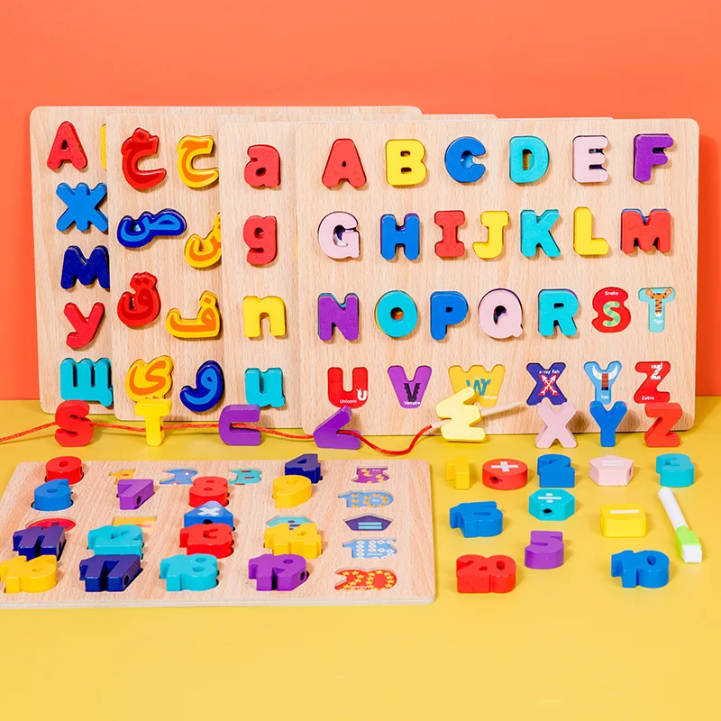English Arabic Early Language Learning Toy Educational Tools For Kids Preschoolers Language Board