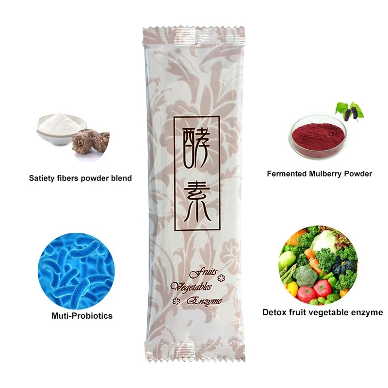 Здоровая жировая горелка для взрослых, диетическое похудение, детоксикация, фиброфермент, порошок для потери веса, замены пищи