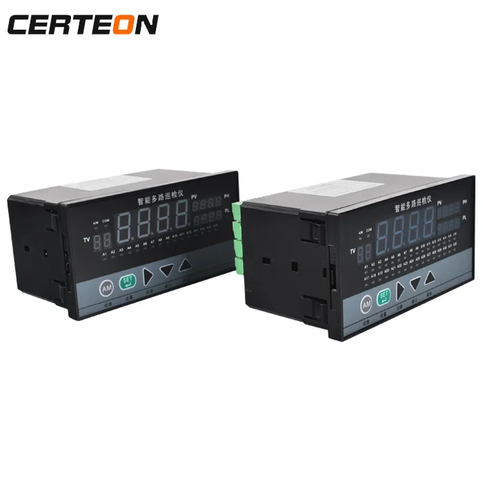 AC220V DC 24V xmtd multi channel RTD measurement analysis instruments incubator temperature controller for heating thermostat